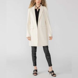 Sanctuary | Mid city one button blazer in sugar cookie / cream colour NWT SizeXL
